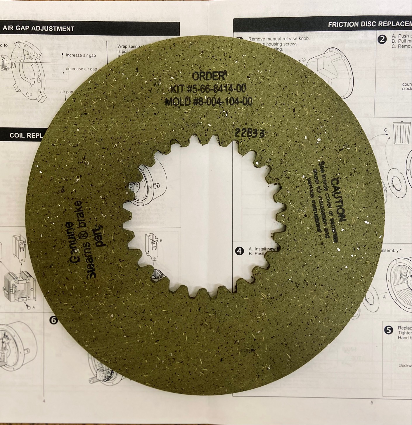 5-66-8414-00 Friction Disc Kit