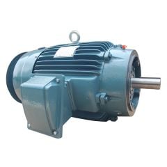 Louis Allis IEEE 45 Motor, 1 HP, 1800 RPM, 230/460V, 143TC Frame, C-Face, Round Body, mdl# LAM1-18-143TCRD