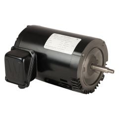 Jet Pump Motor, ODP Enclosure, 5 HP, 3600 RPM, 230/460V, 56C Frame, C-Face Round Body (Footless), mdl# ODPJ5-36-56CRD